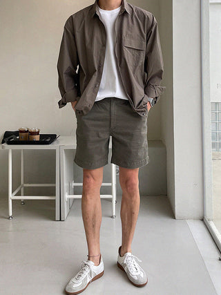 Loose sports shorts