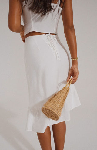 Elegant Uncut's Suit: Camisole with A-Line Skirt