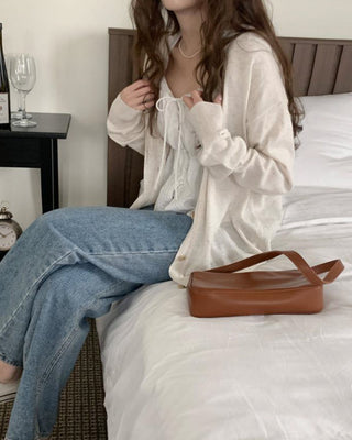 French square collar lace white shirt top