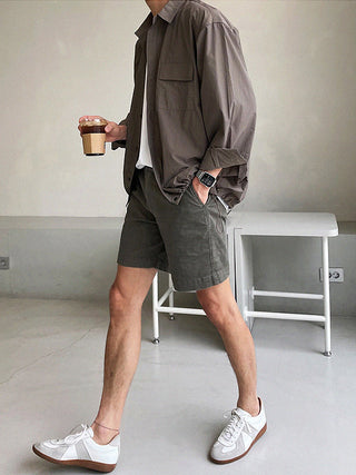 Loose sports shorts