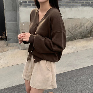 Corduroy shorts