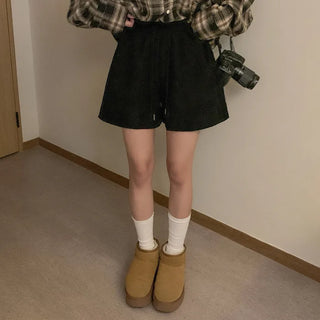 Corduroy shorts