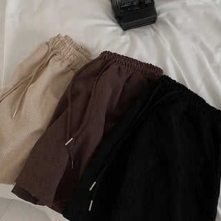 Corduroy shorts