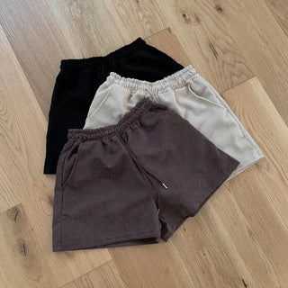 Corduroy shorts