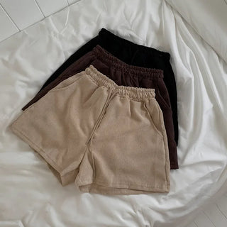 Corduroy shorts