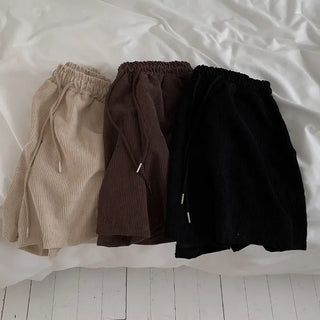 Corduroy shorts