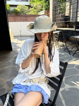 stripe pumpkin shorts