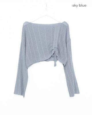 Asymmetrical String Knit