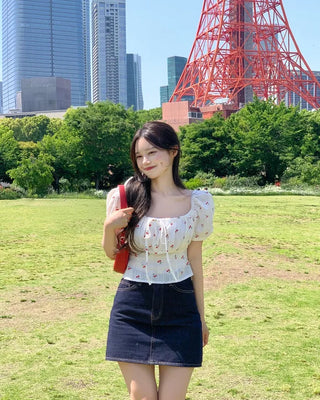 Ribbon blouse