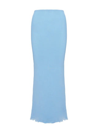 De Angelo Maxi Skirt Blue