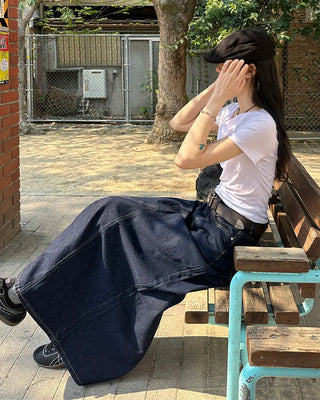 Shirred Off-Shoulder T-Shirt