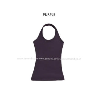 [7 colors] Long halter sleeveless top