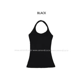 [7 colors] Long halter sleeveless top