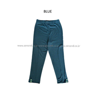 [3 colors] Striped Capri Pants