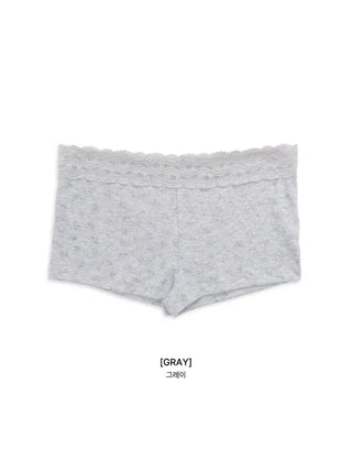 [3 colors] Lace Wrinkle Shorts