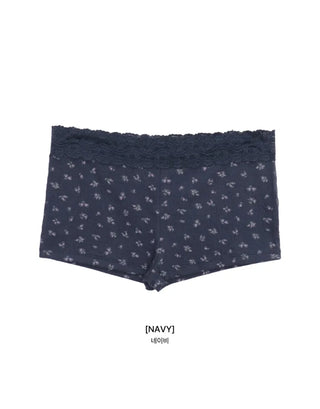 [3 colors] Lace Wrinkle Shorts