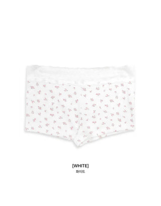 [3 colors] Lace Wrinkle Shorts