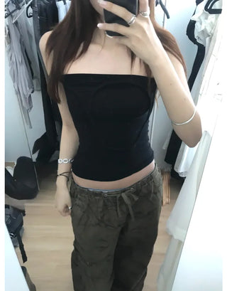 [6 colors] Slim Halter Sleeveless
