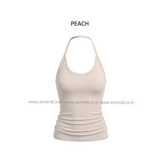 [6 colors] Slim Halter Sleeveless