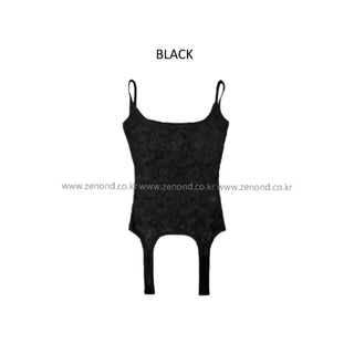 [3 colors] Lace Crop Sleeveless