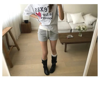 [3 colors] Striped shorts
