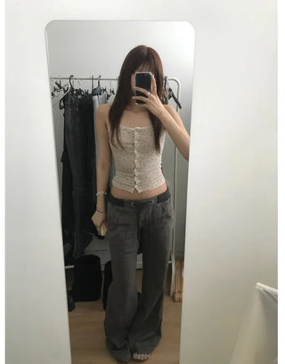 [2 colors] Sleeveless top