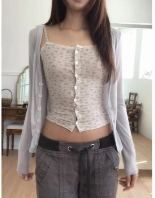 [2 colors] Sleeveless top
