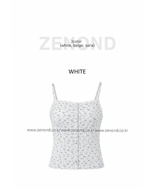 [2 colors] Sleeveless top