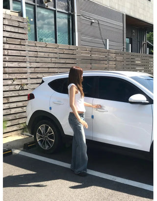 [2 colors] Plain blouse