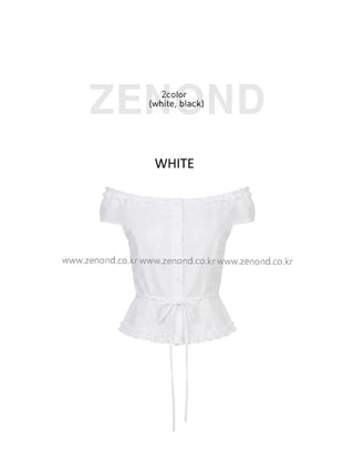 [2 colors] Plain blouse