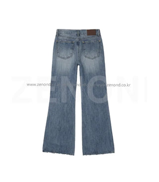 DAMAGE FLARE JEANS