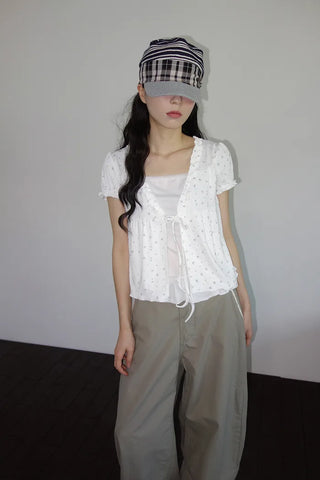 Harik All-in-One Frill Blouse