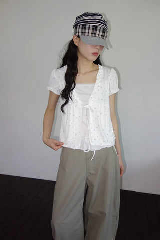 Harik All-in-One Frill Blouse