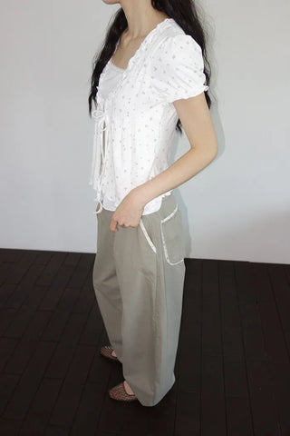 Harik All-in-One Frill Blouse