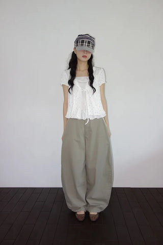 Harik All-in-One Frill Blouse