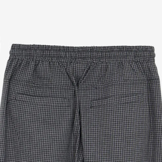 [2 colors] Meruru Double Check Banding Wide Pants