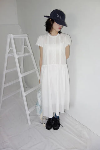 Vintage lace long dress