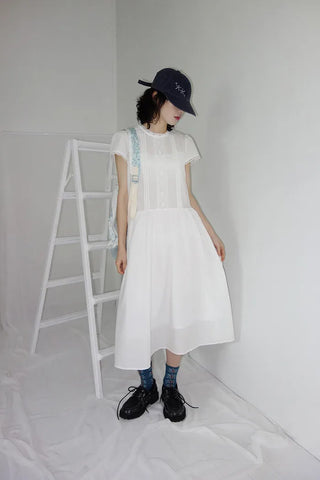 Vintage lace long dress