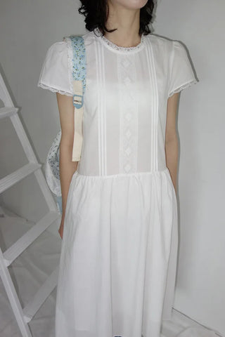 Vintage lace long dress
