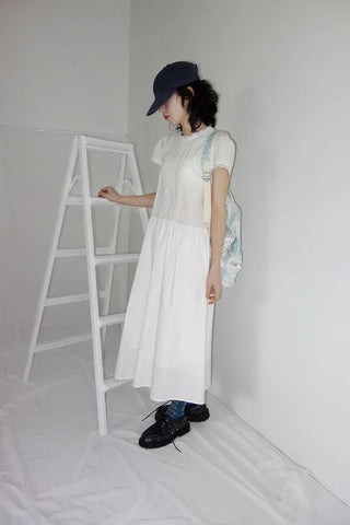 Vintage lace long dress