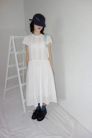 Vintage lace long dress
