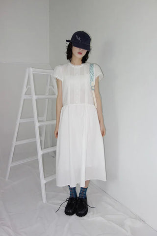 Vintage lace long dress