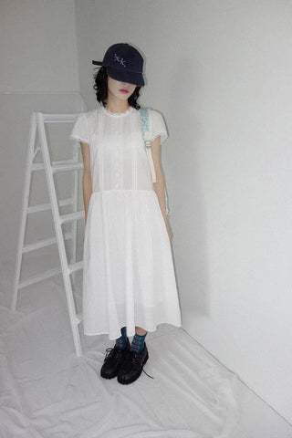 Vintage lace long dress