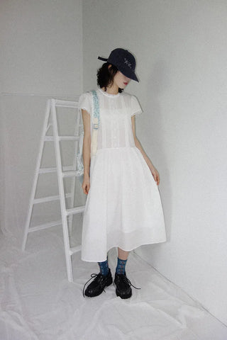 Vintage lace long dress