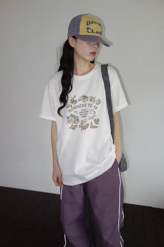 [2 colors] Buslock Color Wide Pants