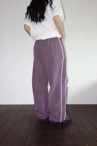 [2 colors] Buslock Color Wide Pants