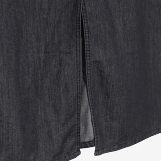 [3 colors] Humo Hudel Denim Long Skirt