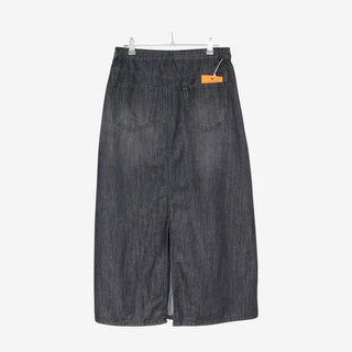 [3 colors] Humo Hudel Denim Long Skirt