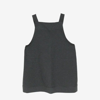 [3 colors] Amuse Check Suspender Mini Dress