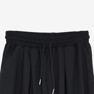 [4 colors] Prev Patch Banding Wide Pants